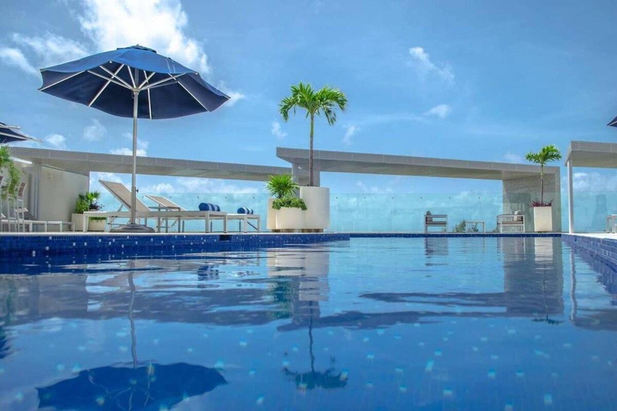 Апартаменты 1 Rec. | A Pasos De La Playa | Roof C/Vista Al Mar Плая-дель-Кармен Экстерьер фото