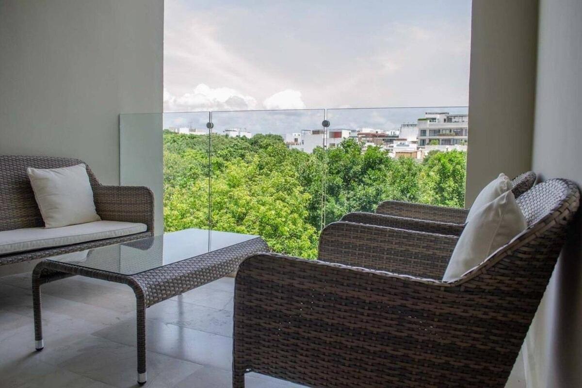 Апартаменты 1 Rec. | A Pasos De La Playa | Roof C/Vista Al Mar Плая-дель-Кармен Экстерьер фото