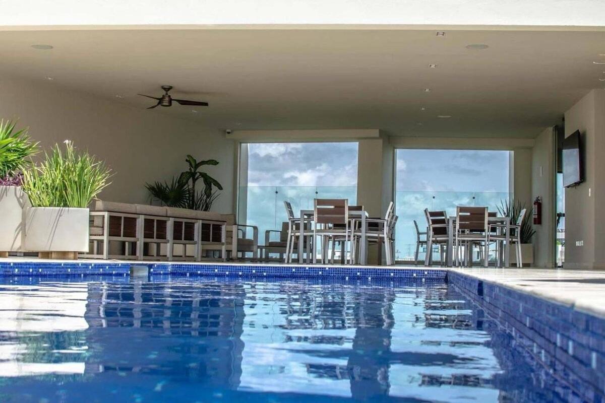 Апартаменты 1 Rec. | A Pasos De La Playa | Roof C/Vista Al Mar Плая-дель-Кармен Экстерьер фото