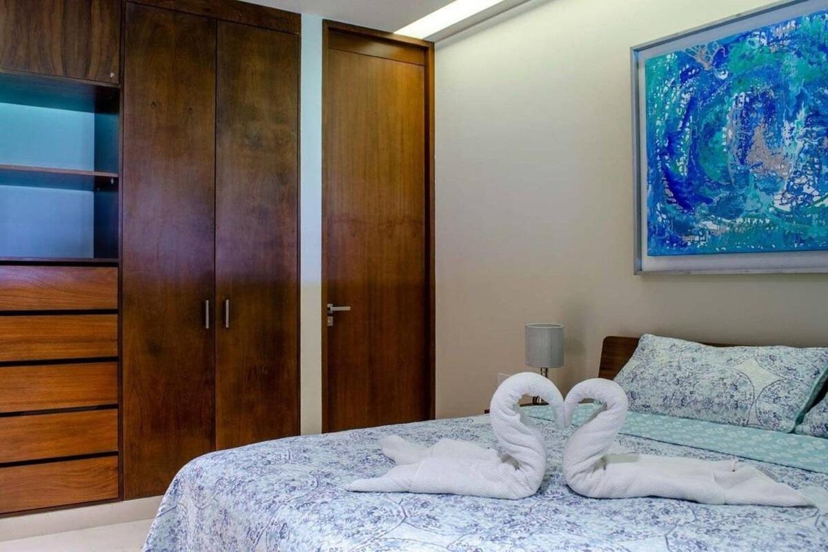 Апартаменты 1 Rec. | A Pasos De La Playa | Roof C/Vista Al Mar Плая-дель-Кармен Экстерьер фото