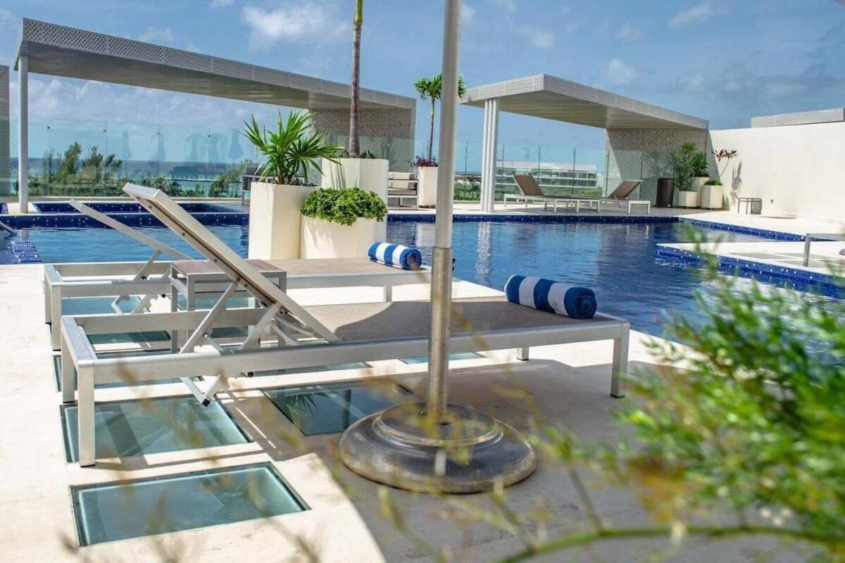 Апартаменты 1 Rec. | A Pasos De La Playa | Roof C/Vista Al Mar Плая-дель-Кармен Экстерьер фото