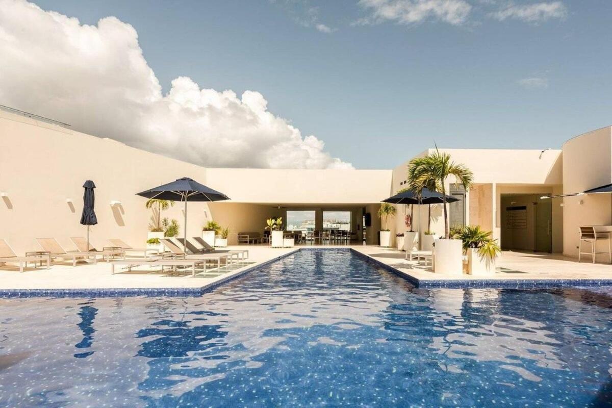 Апартаменты 1 Rec. | A Pasos De La Playa | Roof C/Vista Al Mar Плая-дель-Кармен Экстерьер фото
